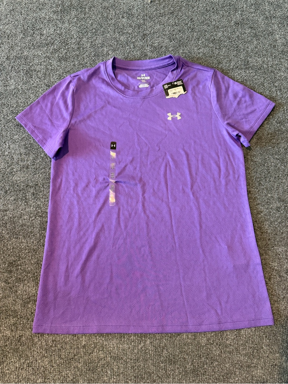 Under Armour Women’s Purple Short-Sleeve Performance Tee